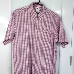 Lacoste Men's Shirts Size 42 Chest. Large / 24" pit to pit/ 29" Long